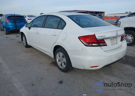 2014 Honda Civic Lx z USA, uszkodzony, nr VIN 19XFB2F57EE010641